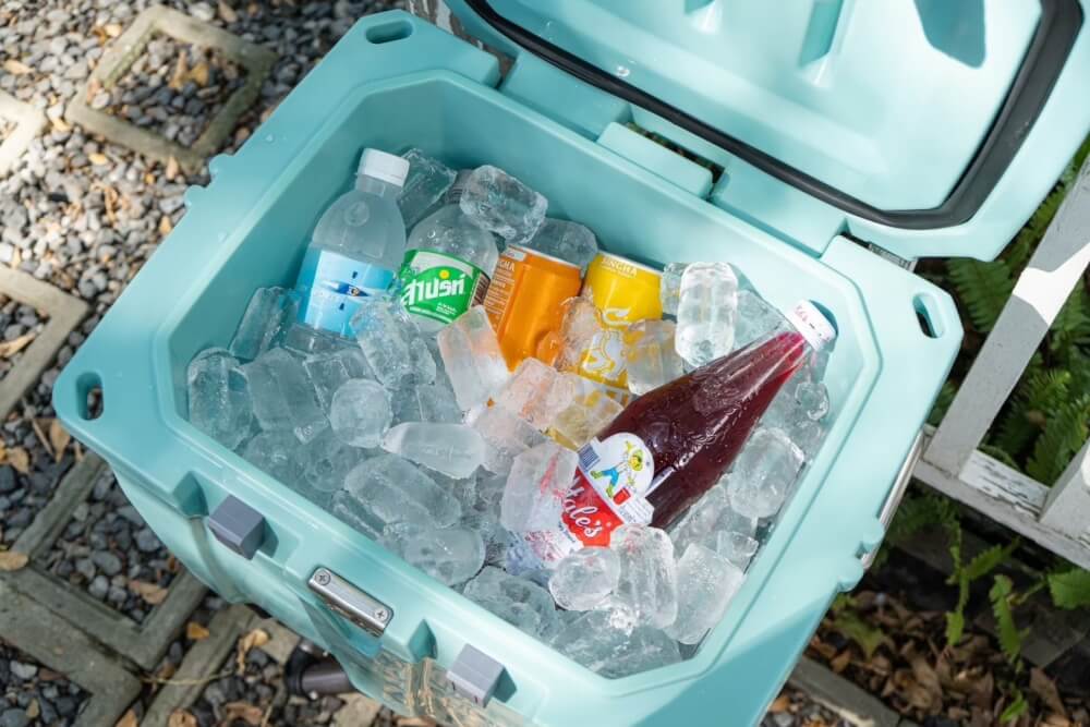 ถังน้ำแข็งเกรดพรีเมี่ยม FEELFREE ขนาด 25 ลิตร สี ARCTIC BLUE_8